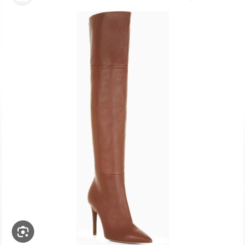 BCBGMAXAZRIA Abella Leather Over the Knee Boot